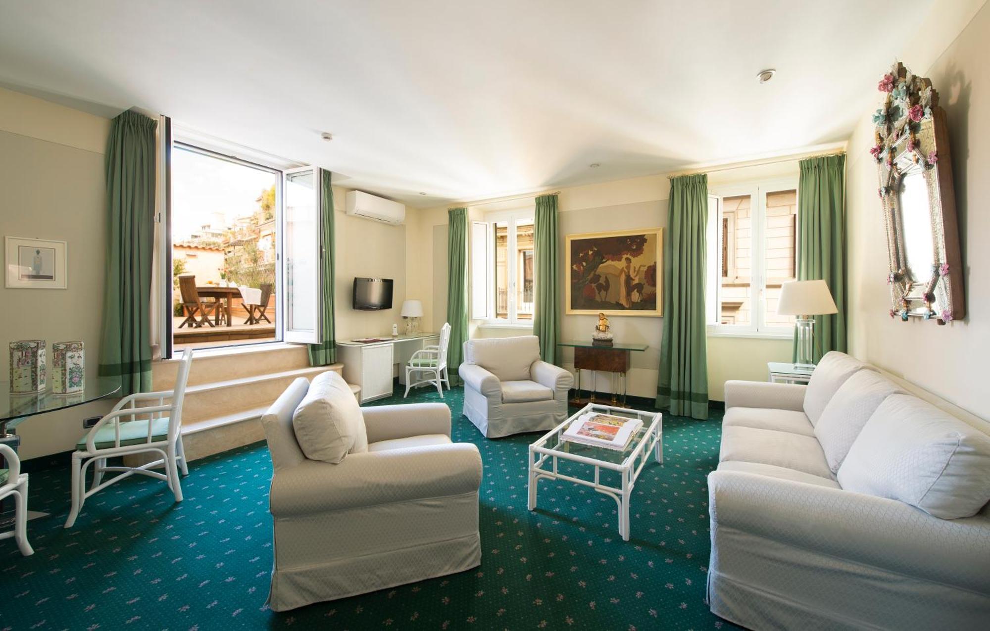 Hotel Gregoriana Rom Exteriör bild